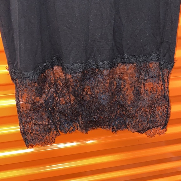 BCBGMAXAZRIA “LIVI” BLACK DRESS WITH LACE - Picture 5 of 9